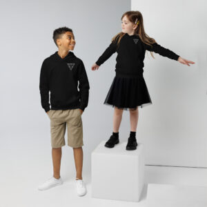Sudadera con capucha eco niño - Seeds of Thought