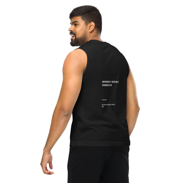 Camiseta sin mangas unisex - Forged in Adversity - Image 6
