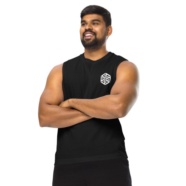 Camiseta sin mangas unisex - Forged in Adversity - Image 5