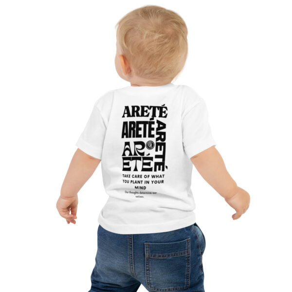 Camiseta de manga corta de punto liso para bebé - Seeds of Thought - Image 4