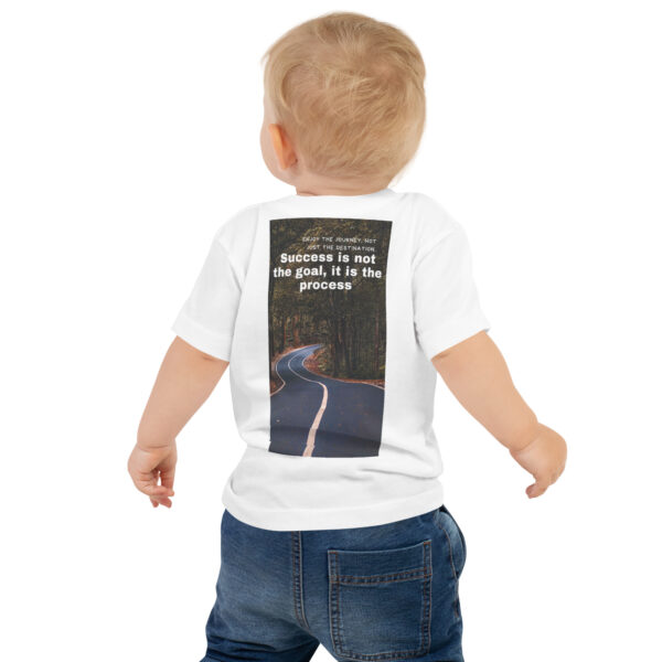 Camiseta de manga corta de punto liso para bebé - The Journey - Image 4