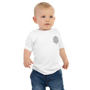 Camiseta de manga corta de punto liso para bebé - The Journey