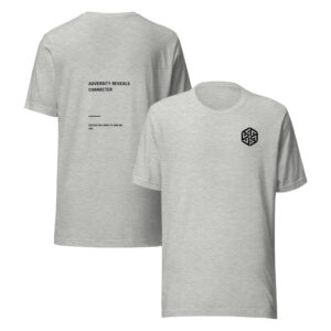 Camiseta de manga corta unisex - Forged in Adversity